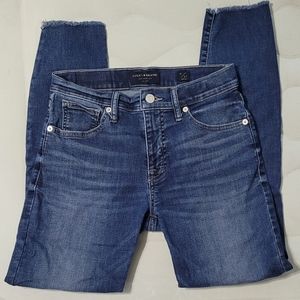 Lucky Brand denim jeans midrise Ava skinny ankle size 4 27